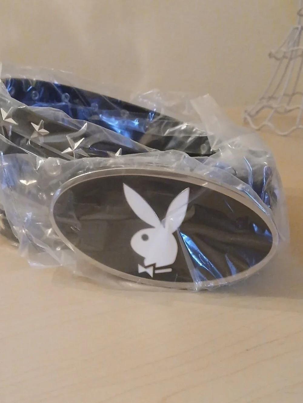 Playboy Bunny Buckle Belt